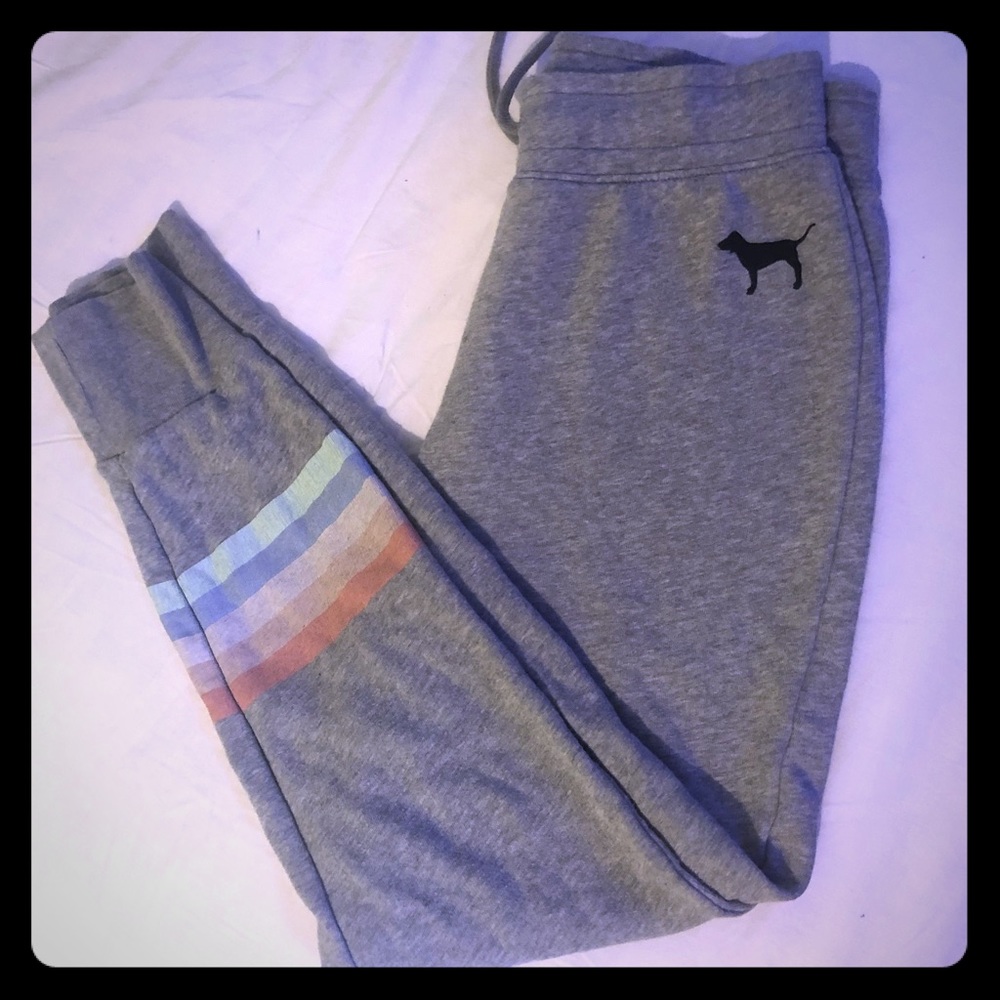 VS PINK HIGHWAISTED SWEATS